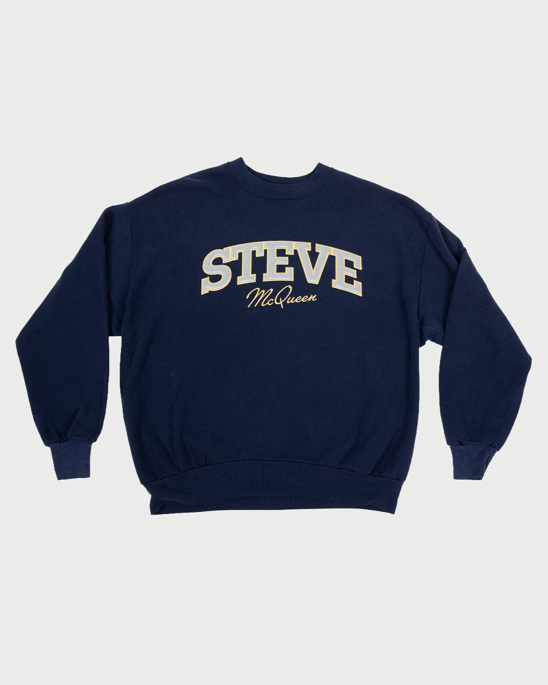 Vintage Collegiate Crewneck (Reclaimed) Navy